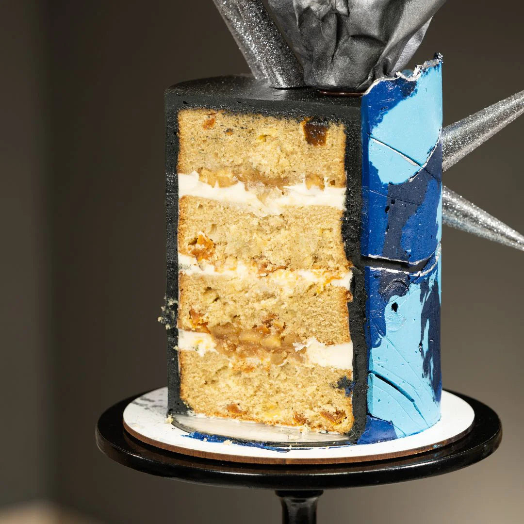 Pasteles en Buttercream: Fault Line, Mármol Craquelado y Efecto Óleo