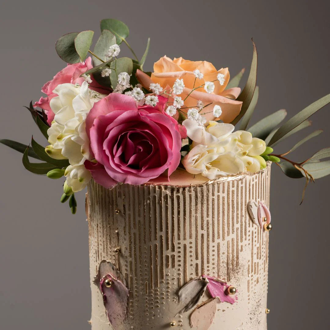 Pasteles en Buttercream: Fault Line, Mármol Craquelado y Efecto Óleo