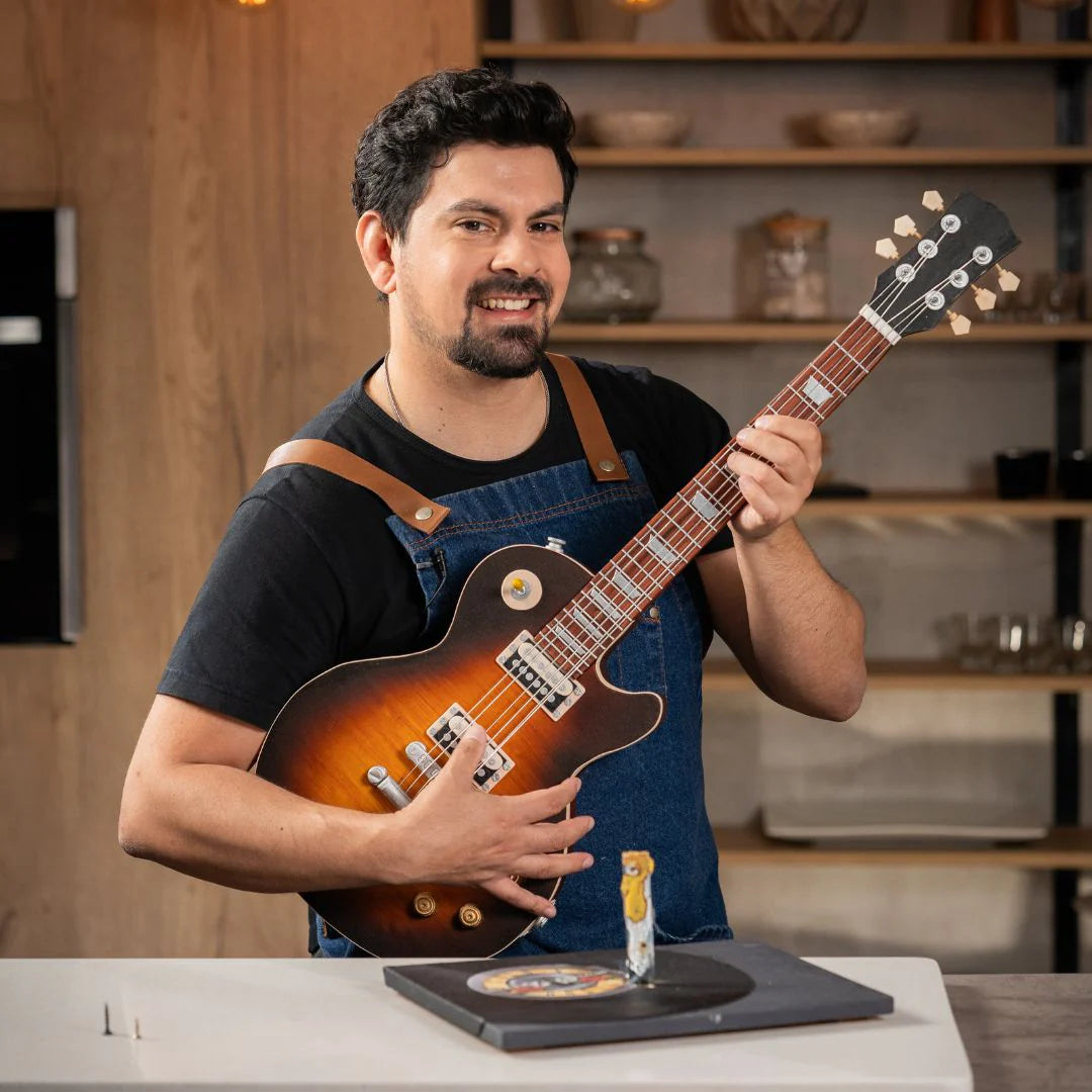 Pasteles con Estructura Antigravedad: Guitarra Eléctrica
